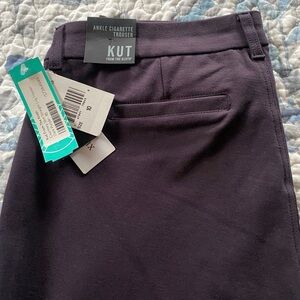 Brand new Kut from the Kloth dark purple trousers